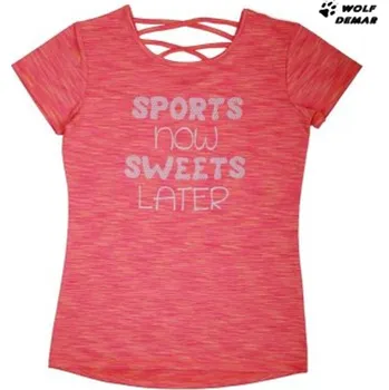 Dívčí tričko Dívčí tričko kr.r. WOLF S2017 oranžové, vel. 134-164