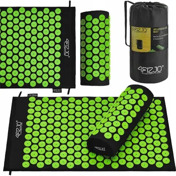 Masáž 4FIZJO Akupresurní podložka s polštářkem klasická 68 x 42 cm