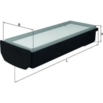 Vzduchový filtr Vzduchový filtr MAHLE LX 2796/1