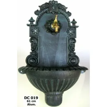 Umyvadlo Hliníková výlevka litinová retro zahradní umyvadlo výlevka , alu dekor Černo-zelené