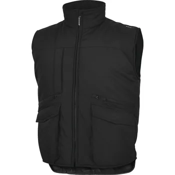 Pánská vesta DELTA PLUS SIERRA2 VESTA SMNOHA KAPSAMI, POLYESTER/BAVLNA Barva: Černá, Velikost: 3XL