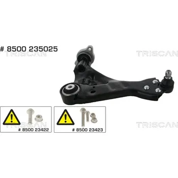 Zavěšení kol Řídicí páka, zavěšení kol Triscan A/S 8500 235025