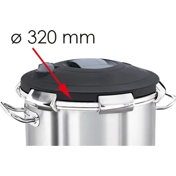 Tlakový hrnec G.Gastro Silikonové těsnění pro tlakový hrnec - Ø 320 mm