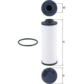 Hydraulický filtr Hydraulický filtr, automatická převodovka KNECHT HX 186D