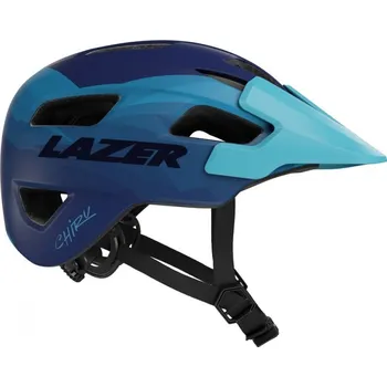 Cyklistická přilba Přilba Lazer Chiru - modrá ocelová matná, 52-56, S