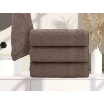 Ručník Ručník BASIC MALÝ 40 x 60 cm tmavě hnědý