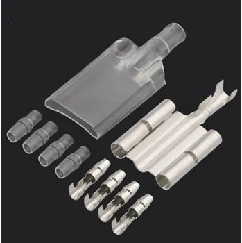 elektrický kabel Dutinková rozčtyřka - spojení 5 kabelů s izolací