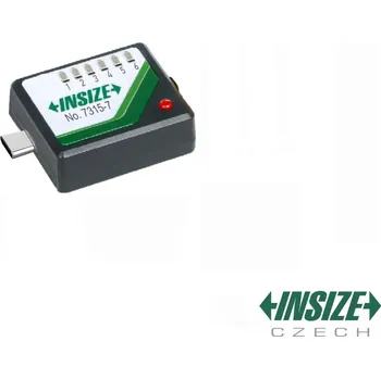 Posuvné měřítko Multikanálový ZigBee přijímač, 6 měřidel, USB-C port 7315-7 INSIZE