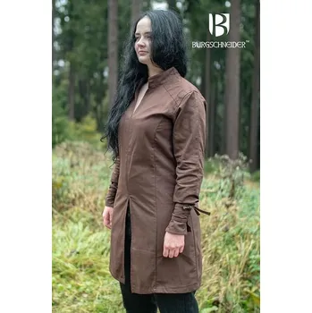 Karnevalový kostým imago Dámská tunika Idril - hnědá, velikost M