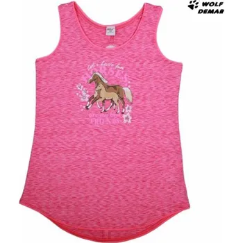 Dívčí tílko Dívčí tričko WOLF S2018 růžové