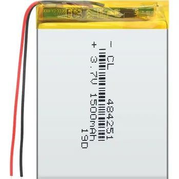 Li-Pol baterie 1500mAh, 3.7V, 484251