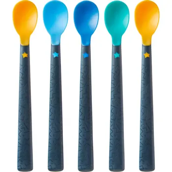 Tommee Tippee Lžičky pro nejmenší Softee 5 ks 4m +