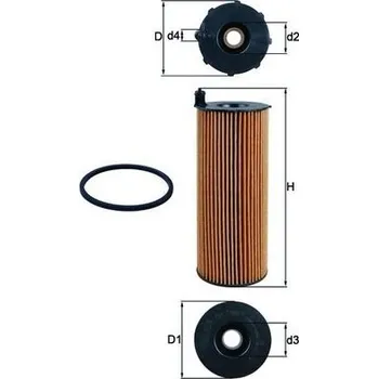 Olejový filtr Olejový filtr MAHLE OX 196/1D