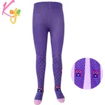 Dívčí punčocháče KUGO P8997 fialové