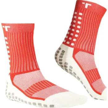 Pánské ponožky Ponožky Trusox CRW300 Mid-Calf Cushion Red 3crw300mcushionred Velikost S