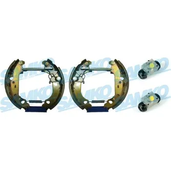 Brzdová čelist Sada brzdových čelistí SAMKO KEG539