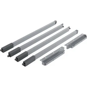 Zásuvkový kontejner Strong SB reling 270 hranatý šedý 204mm dvojtý