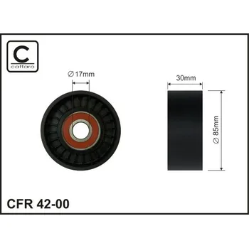 Napínací kladka, žebrovaný klínový řemen Caffaro 42-00