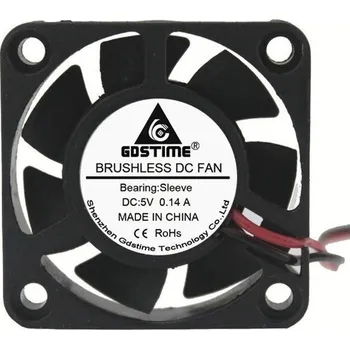 PC ventilátor Ventilátor 40x40x10mm, 5V DC s USB konektorem