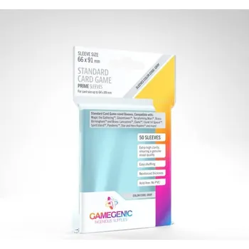 Příslušenství k deskovým hrám Obaly na karty Gamegenic Prime Standard Card Game - 50 ks
