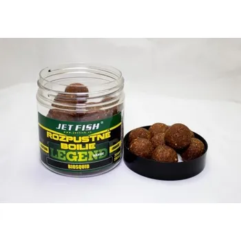 Boilies Jet Fish Rozpustné Boilie Biosquid 250ml Průměr: 20mm