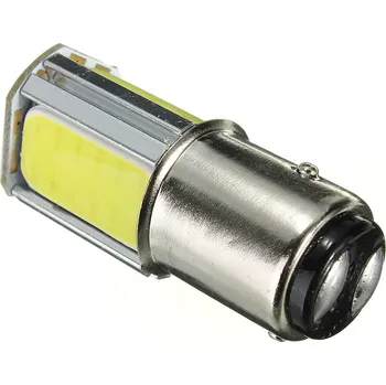 Autožárovka BAY15D, COB 5W LED - Červená
