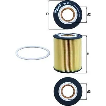 Olejový filtr Olejový filtr KNECHT OX 433D