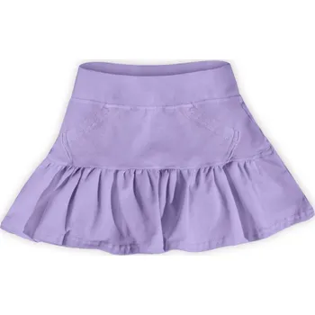 Dívčí sukně Dětská dívčí bavlněná sukně Jožánek levandulová