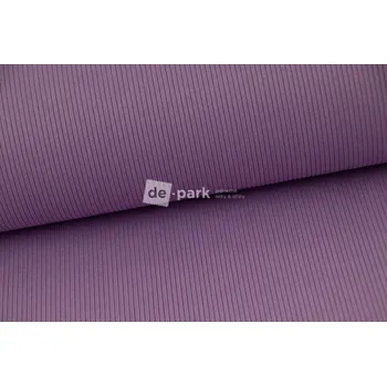 Sportovní žebrovaný úplet / náplet - lila