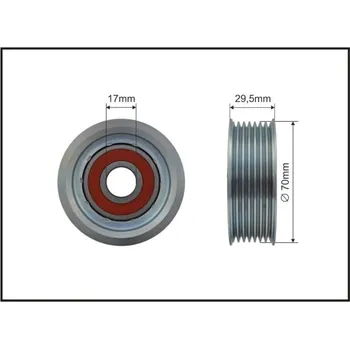 Napínací kladka, žebrovaný klínový řemen Caffaro 500408