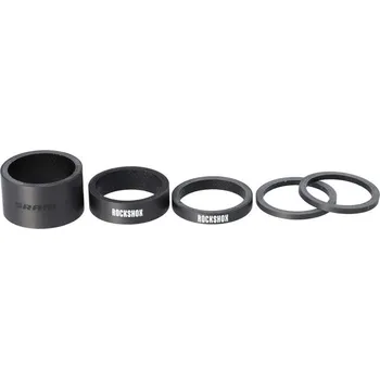 Představec na kolo Rock Shox sada podložek 1 1/8 UD Carbon (white)