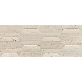 Obklad Tissue ivory str - obkládačka rektifikovaná 29,8x74,8 béžová 6005382