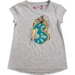 Dívčí triko Wolf S2815 - šedá Barva: Šedá, Velikost: 116
