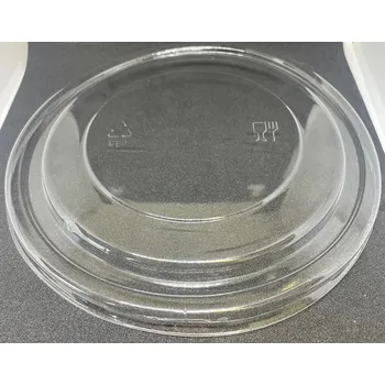 Jednorázové nádobí Bio produkty Víčko na papírovou misku 1300ml trasparentní (cena za 25ks)