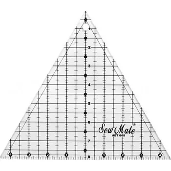 Rastrové pravítko trojúhelníkové- 235x203mm