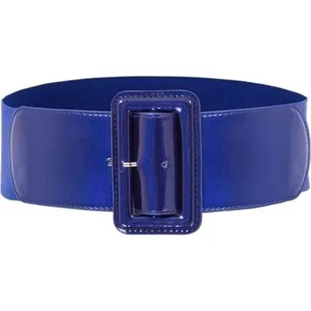 Opasek Dámský strečový široký lesklý pásek Casila Royal Blue Lifestyle F3214761s11