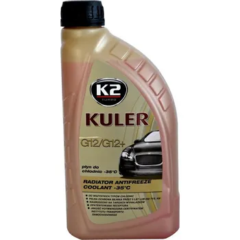 Nemrznoucí směs do chladiče K2 KULER G12/G12+ ČERVENÁ 1 l - nemrznoucí kapalina do chladiče do -35 °C