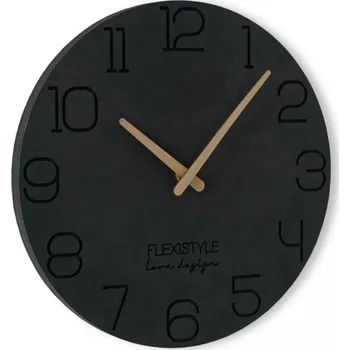 Hodiny Stylové nástěnné hodiny kulaté o průměru 30 cm