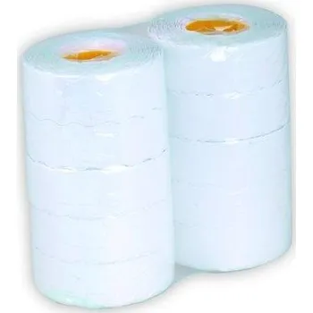 Etiketovací kleště Cenové etikety, bílá, 25 x 12 mm