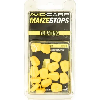 Zarážky Avid Carp Maize Stops Floating Yellow Short