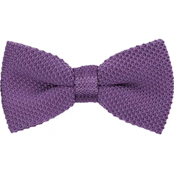 Motýlek Bubibubi Fialový pletený motýlek Amethyst