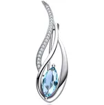 NUBIS® Stříbrná brož - NB-8500