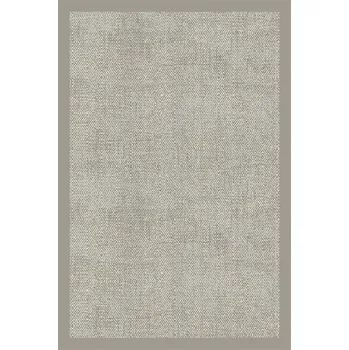Koberec Kusový koberec vlněný Agnella Tempo Natural Edyl (binding) šedý Rozměr: 100x180 cm