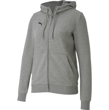 Dámská mikina Dámská rozepínací mikina Puma TEAMGOAL 23 CASUALS HOODED JACKET W šedá 657083-33 - S | UK 6,5 | US 9
