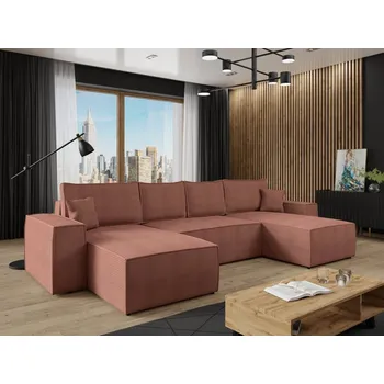 Sedací souprava Rohová sedací souprava s funkcí spaní Maryn U Menšestr, Potahy: Poso 29 MIRJAN 5903211274923