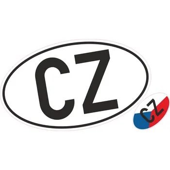 Samolepicí dekorace na vozidlo Bottari Samolepka CZ normovaná+bonus Bottari Samolepka CZ normovaná+bonus