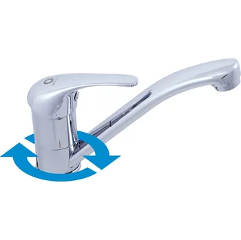 Vodovodní baterie Arttec Vodovodní baterie umyvadlová na jednu vodu, Barva: chrom, Rozměr: 3/8'' SA092.5