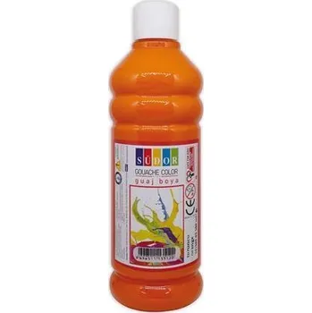 Vodová barva Temperová barva, oranžová, 500ml, Südor