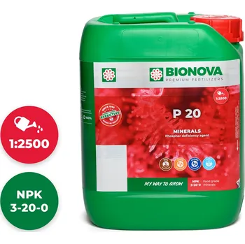 Hnojivo Hnojivo BioNova P 20 Objem: 5l