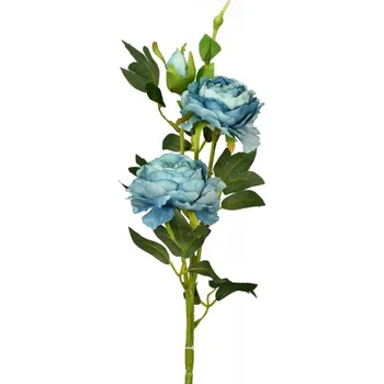 umělá květina Růže borůvková 66 cm (137195 001 K04144 růže borůvková)